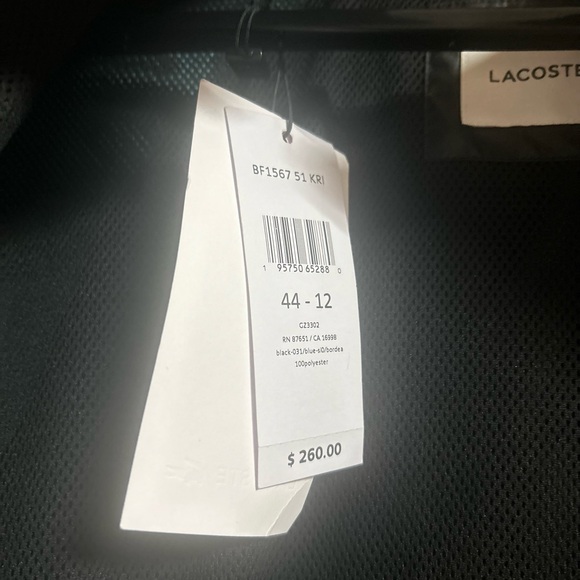 Lacoste Women's Adjustable Waist Colorblock Jacket - Picture 6 of 11